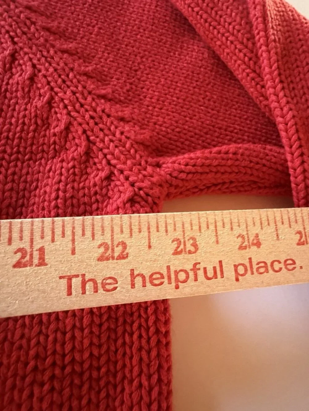 NEW Vintage 90s Deadstock J CREW red rollneck cotton preppy sweater L 1988